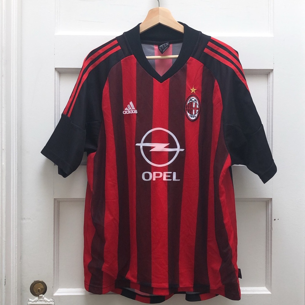 AC Milan 2002-2003 soccer jersey